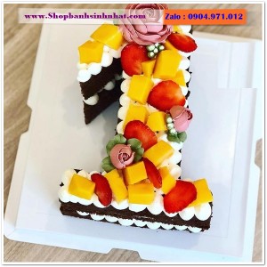 Bánh Sinh Nhật Chữ Cái & Số - RP64